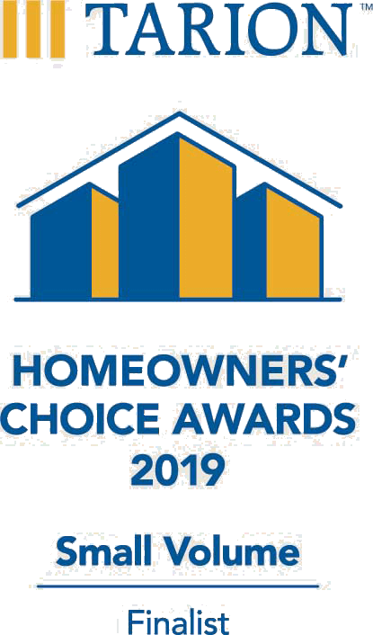 Tarion Homeowners' Choice Awards 2019 Small Volume Finalist